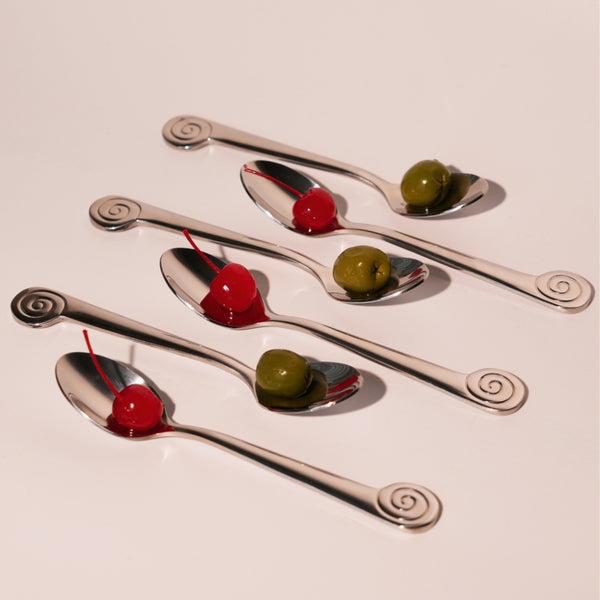 L'Escargot Dessert Spoons - Maison Balzac