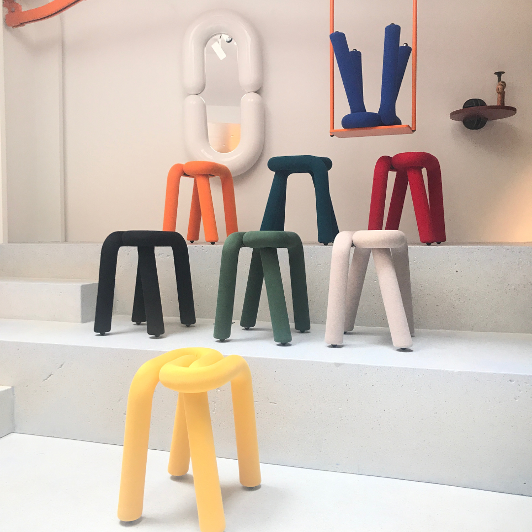 The Bold Stool | Blue