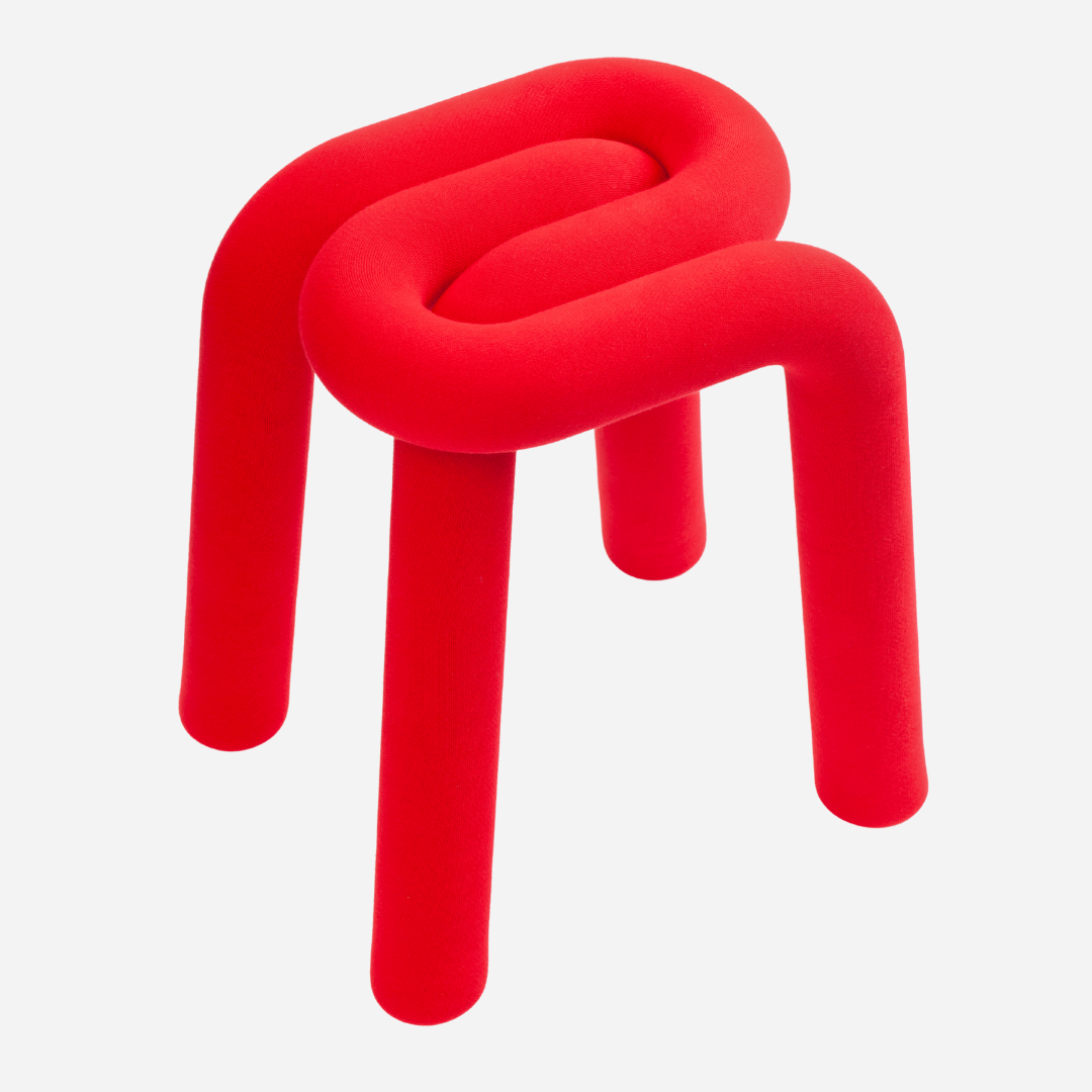 The Bold Stool | Red