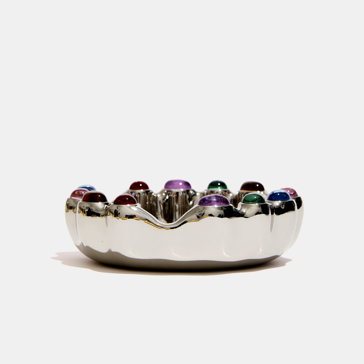 Edie Parker Gemstoned Catchall | Multi-Stone