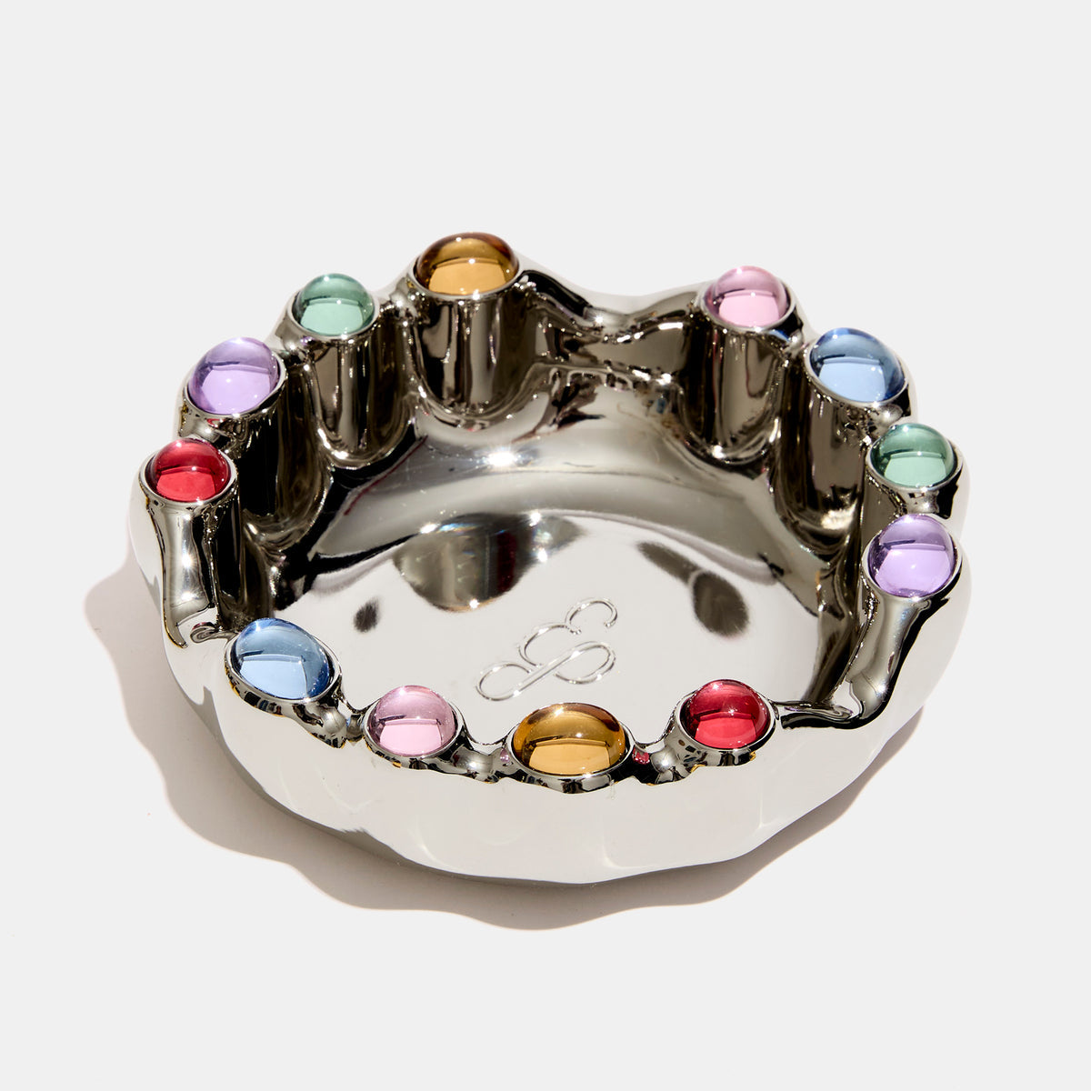 Edie Parker Gemstoned Catchall | Multi-Stone