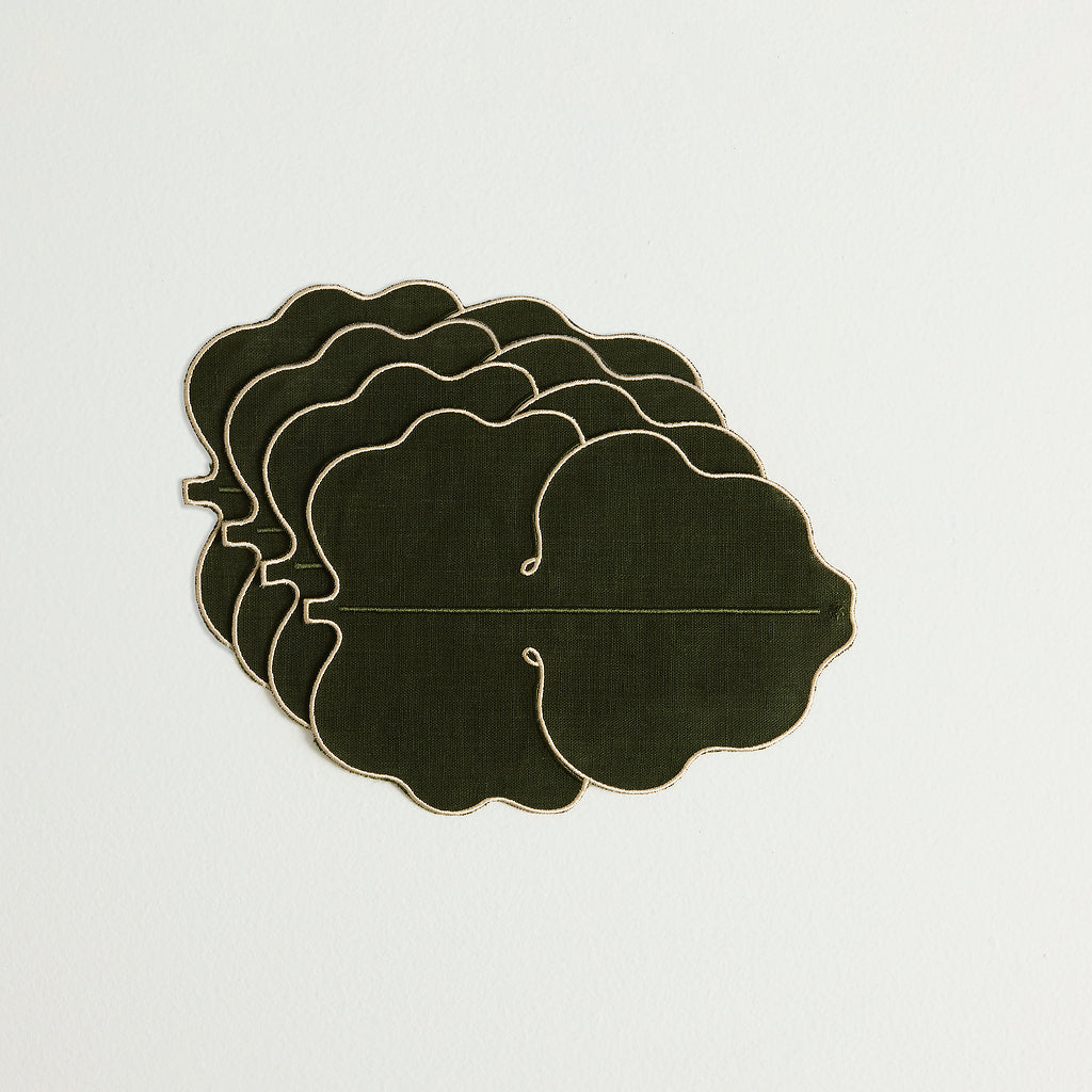 4 Fig Leaf Napkins