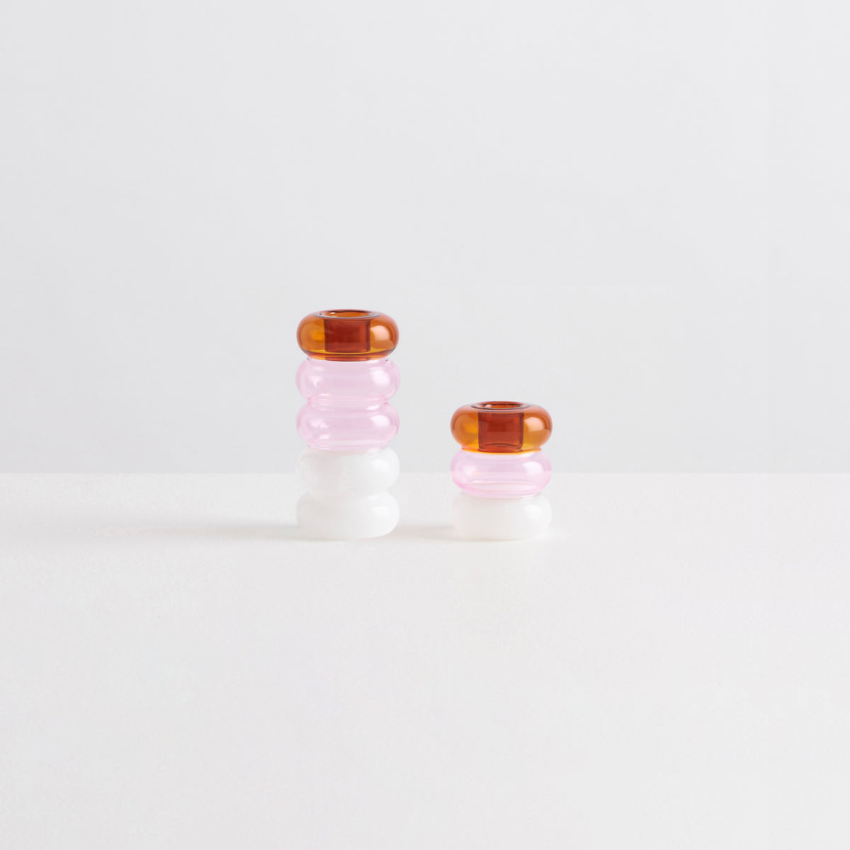 Petite Pauline | Amber, Pink, White