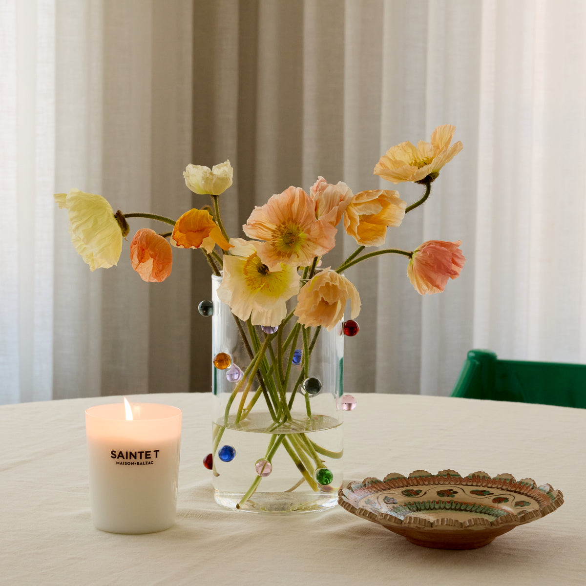 Pomponette Vase | Multi
