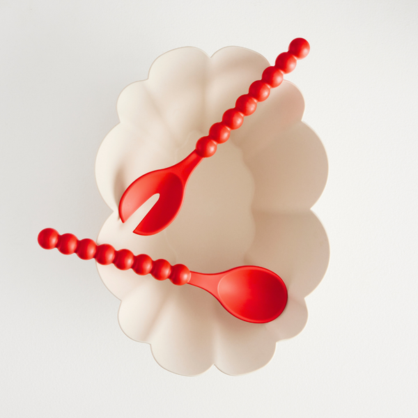 Cloud Serving Spoons | Coral - Maison Balzac