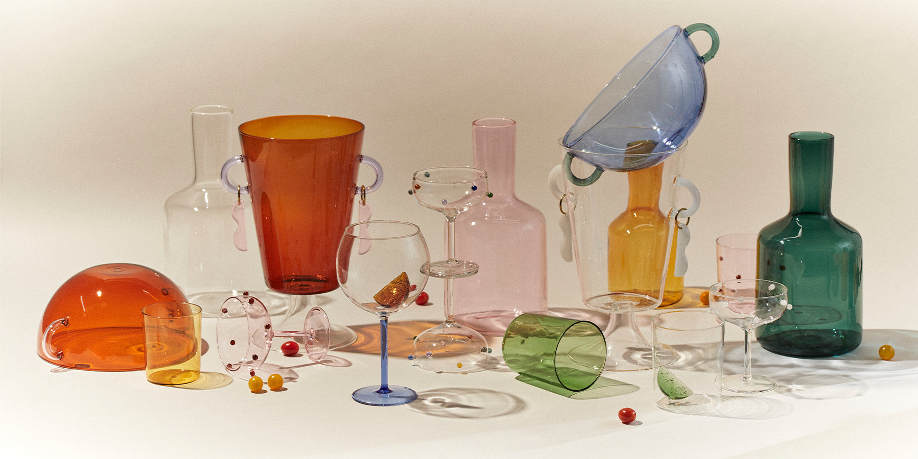 Lago Glass Carafe Set - The Citizenry