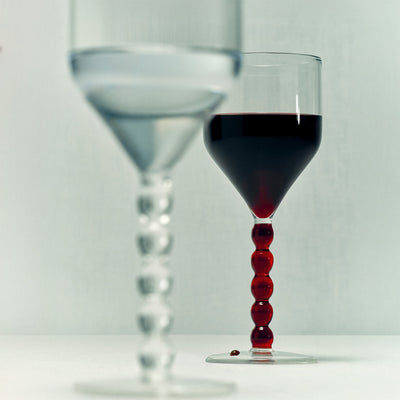 2 Perle Wine Glasses | Clear