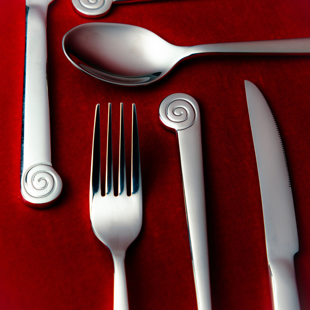 カトラリー　43本　ELLE PARIS cutlery Collection Authentic ELLE Paris Cutlery Set