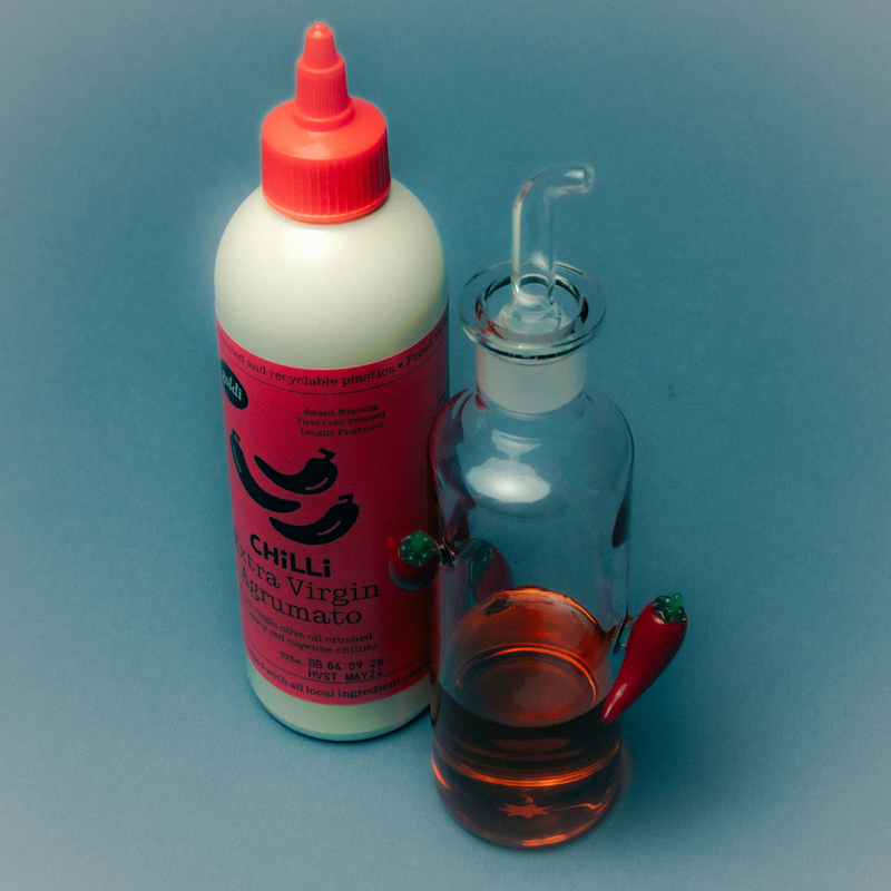 Goldi Chilli Oil & Bottle Set