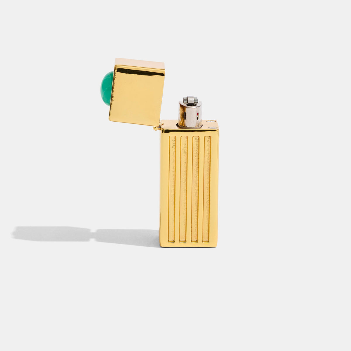 Edie Parker Lipstick Lighter Case | Gold