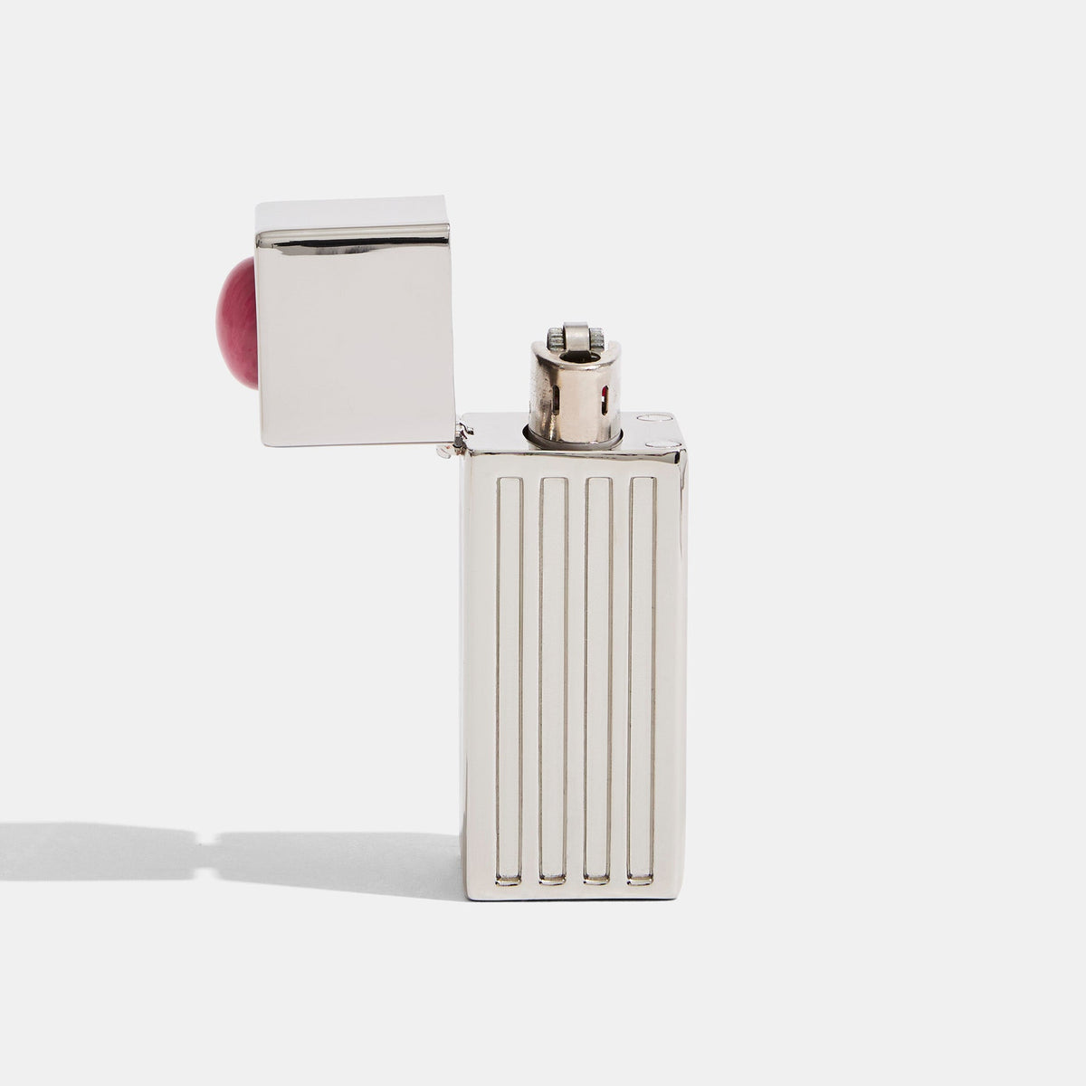 Edie Parker Lipstick Lighter Case | Silver