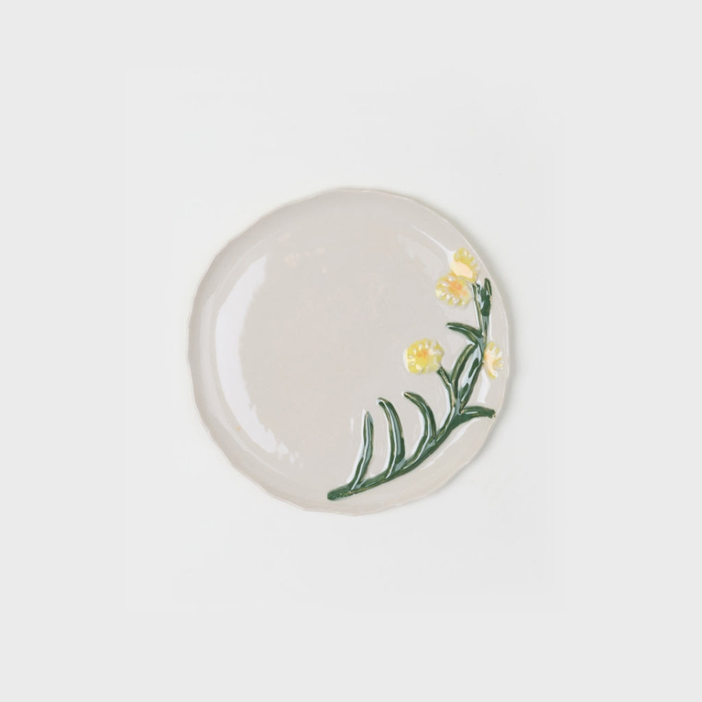 Fleurie Dessert Plate | Daffodils