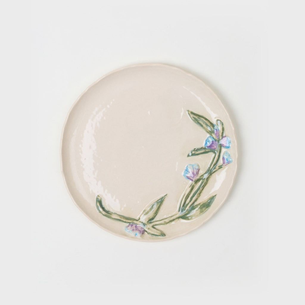 Fleurie Dinner Plate | Forget-Me-Not