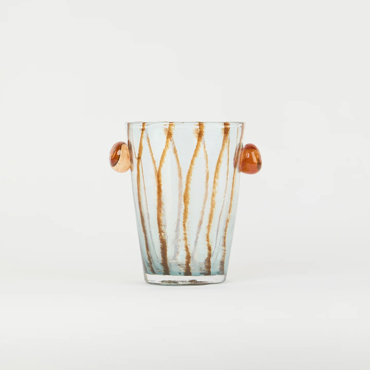 Le Petit Vase Striped | Blue, Brown