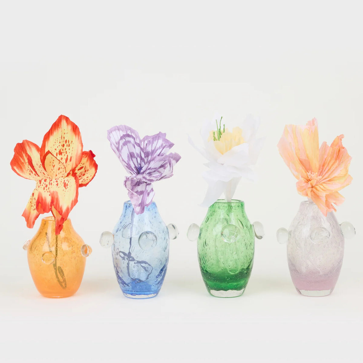Le Petit Vase Paquerette | Orange, Clear