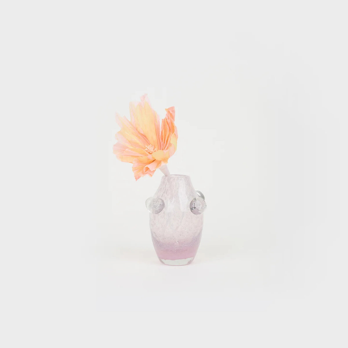 Le Petit Vase Paquerette | Pink, Clear