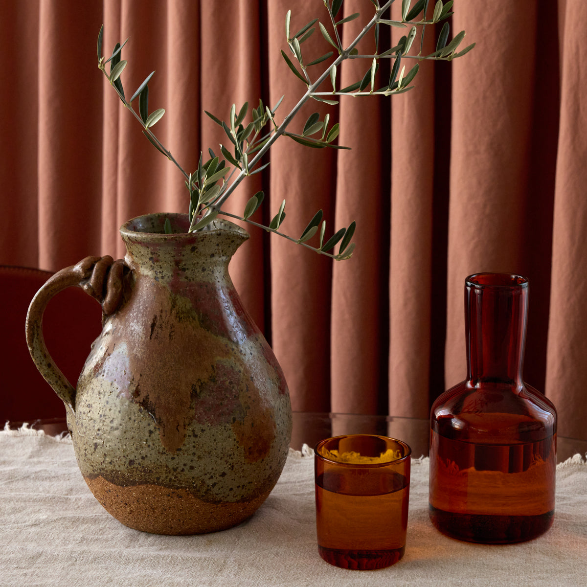 J'ai Soif Carafe & Glass | Amber