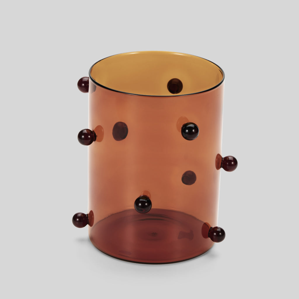 Pomponette Vase | Amber