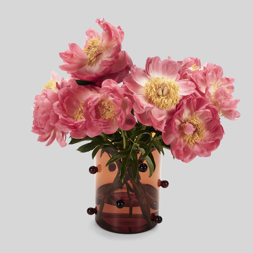 Pomponette Vase | Amber