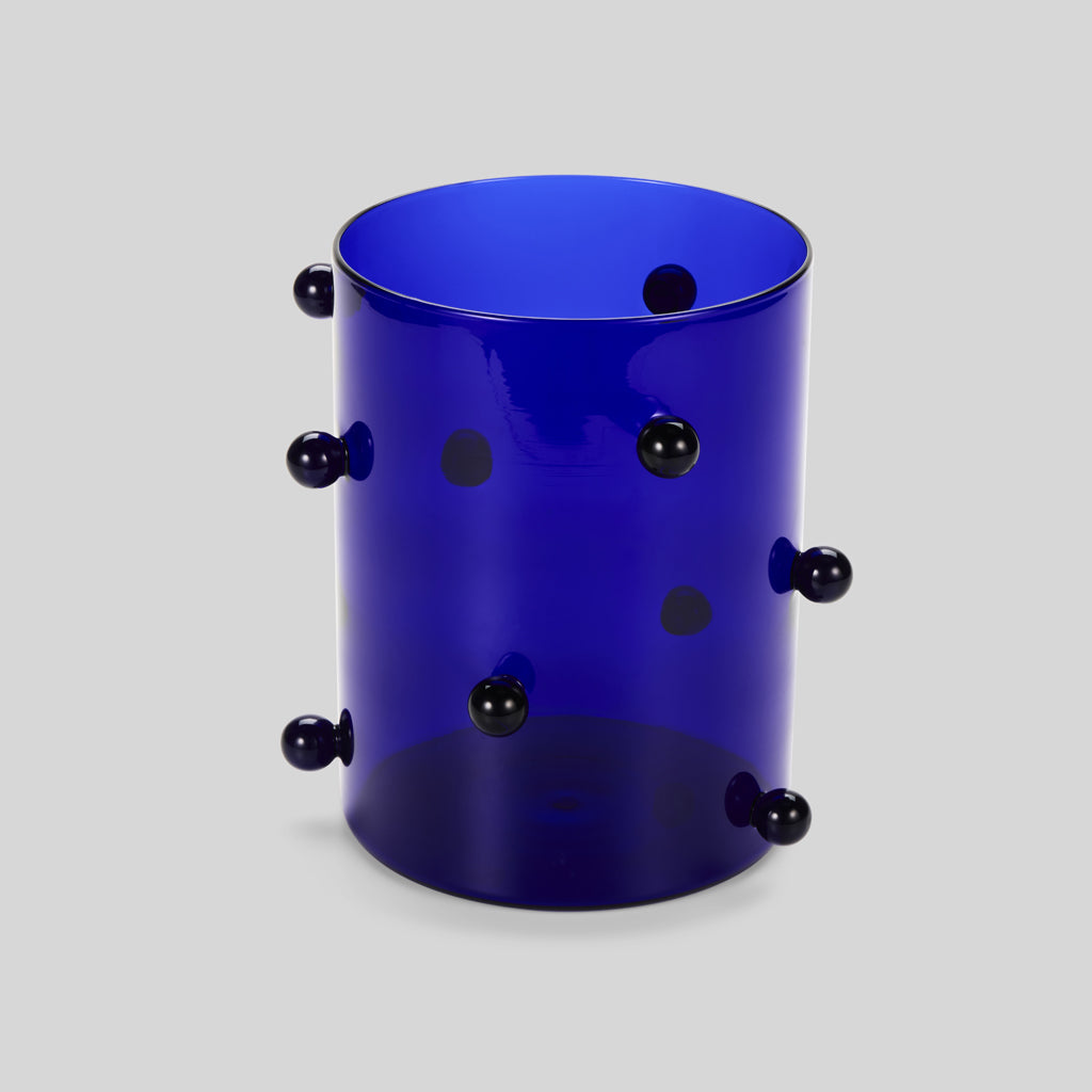 Pomponette Vase | Indigo