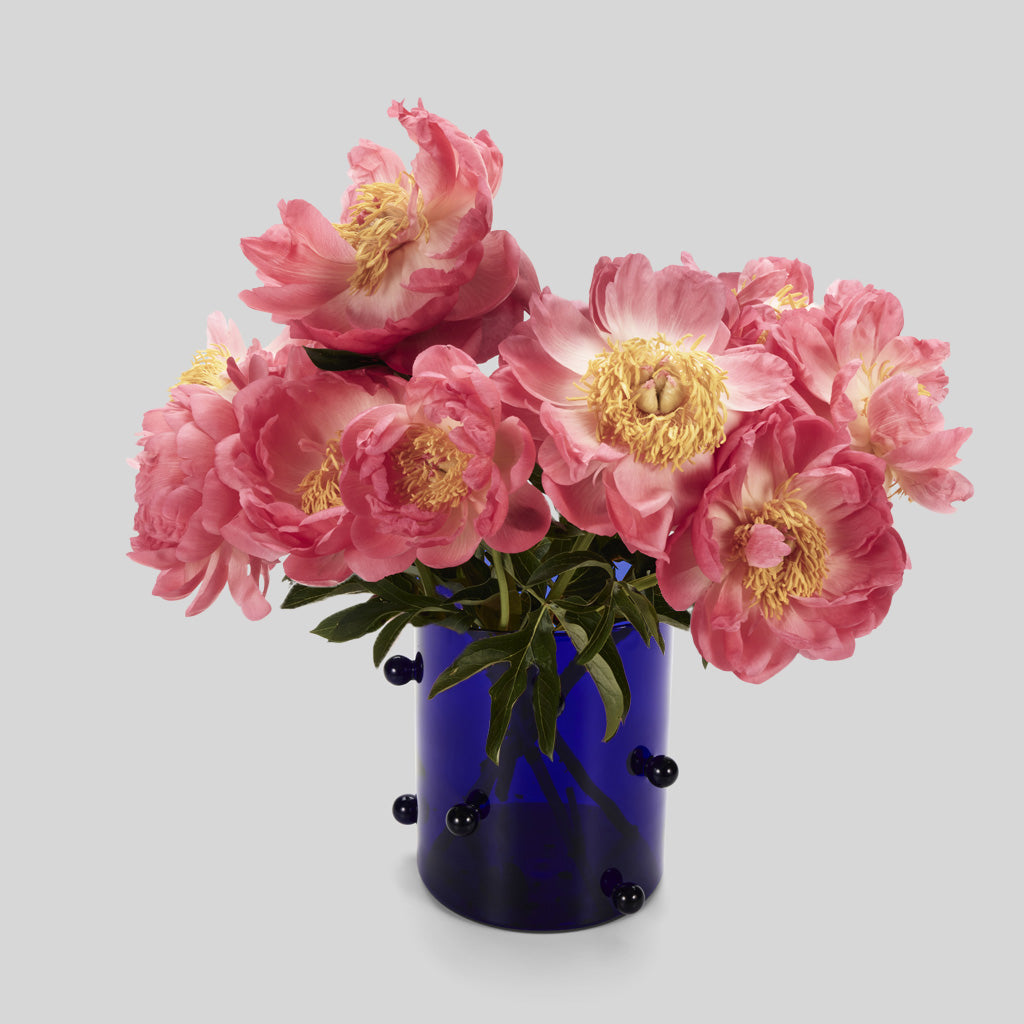 Pomponette Vase | Indigo
