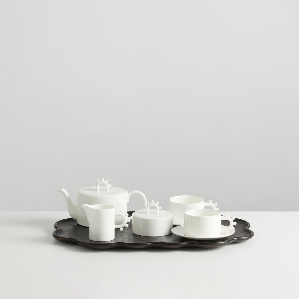 Le Breakfast Pomponette Tea Set For Two