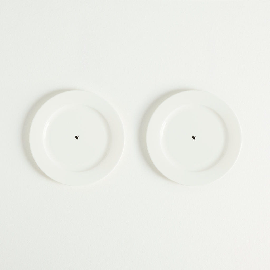 2 Star Dessert Plates