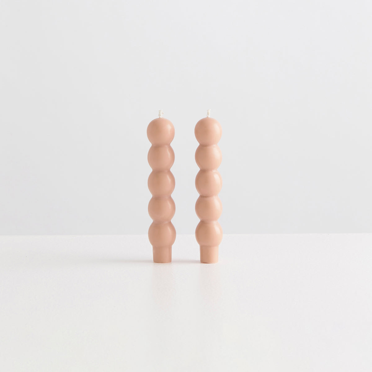 2 Volute Candles | Sable