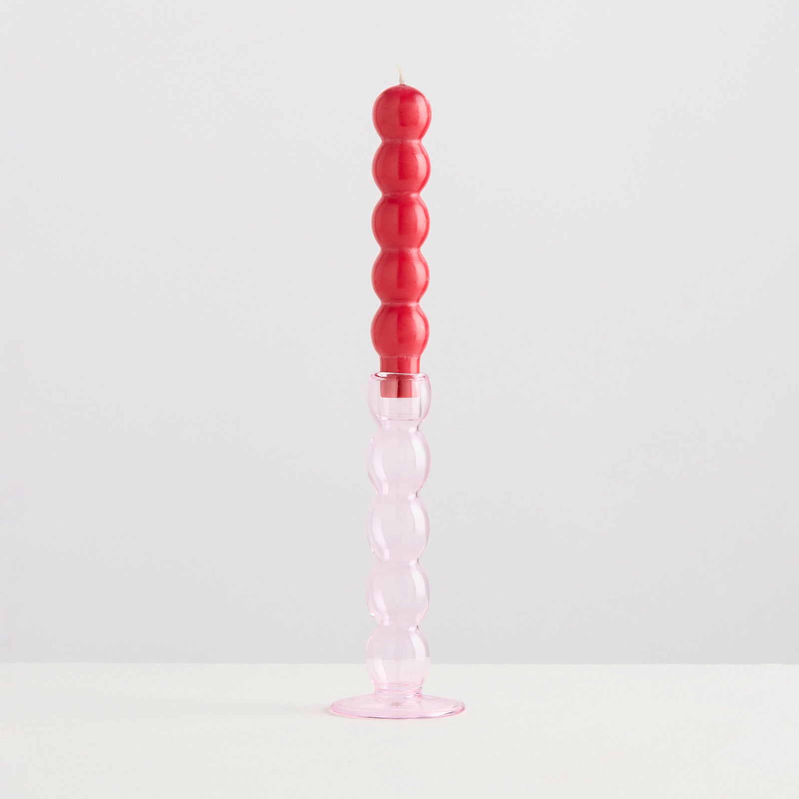 2 Volute Candles | Rouge