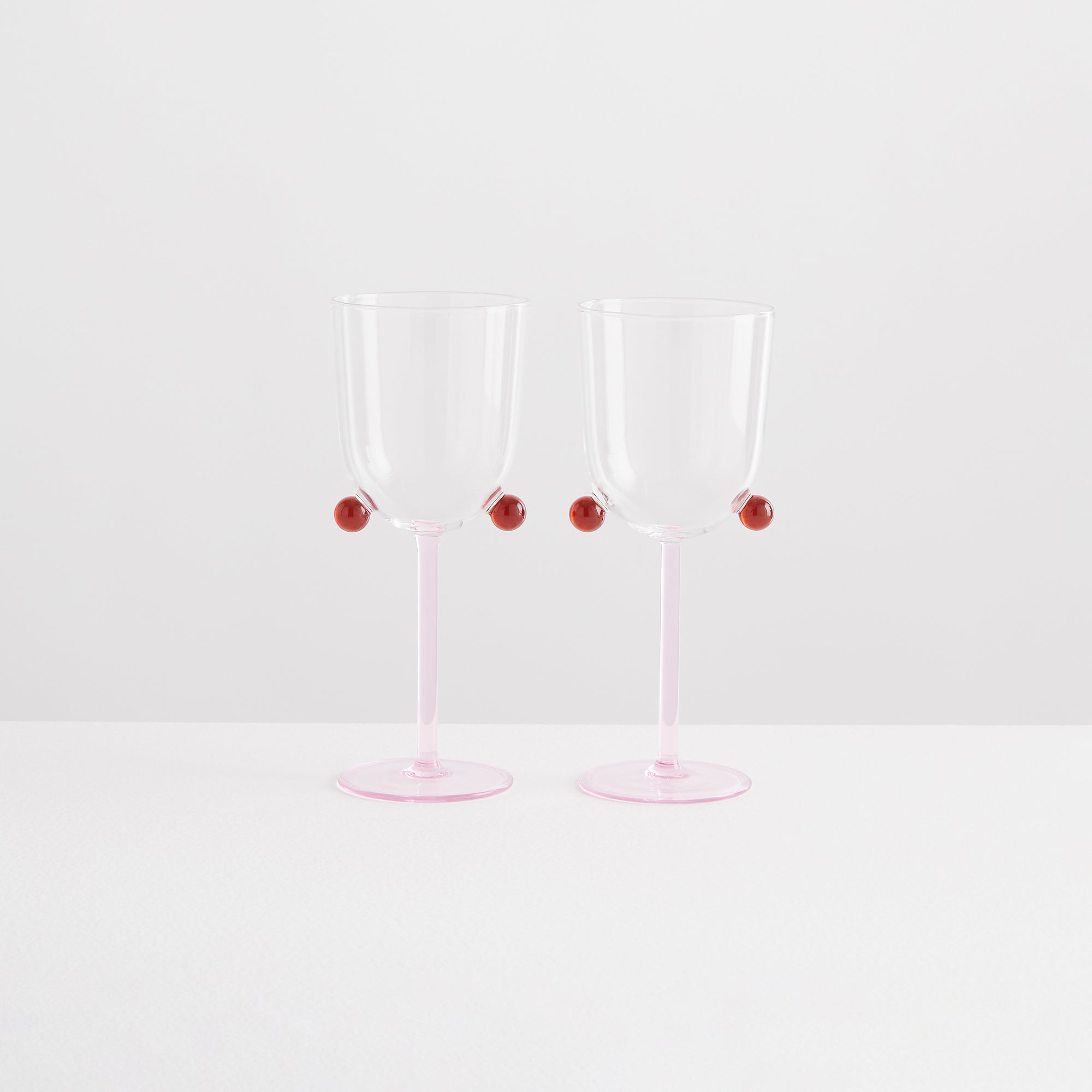 Big Wine Glasses Demi Set of 2