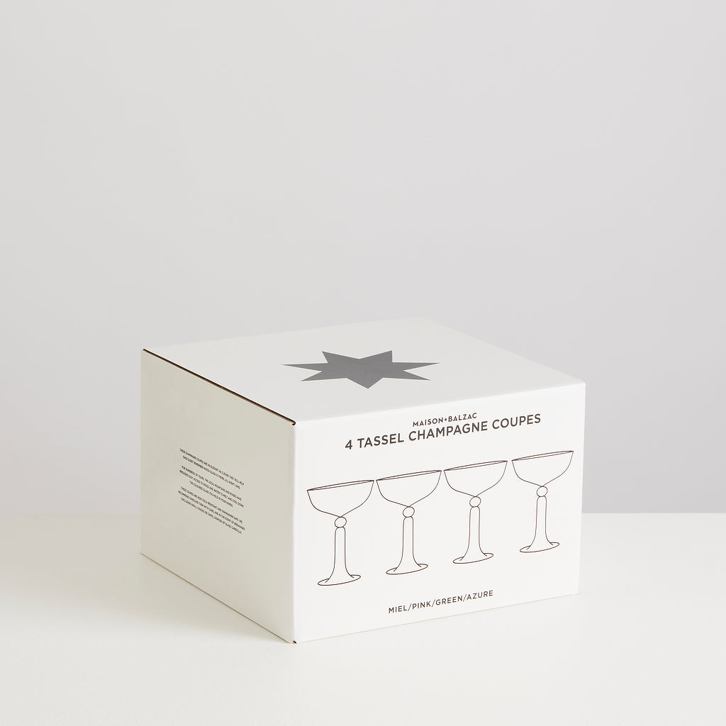 Tassel Champagne Coupes