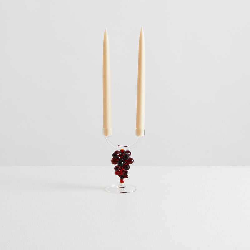 Bordeaux Double Candle Holder