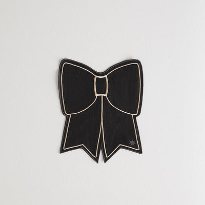 4 Bow Cocktail Napkins