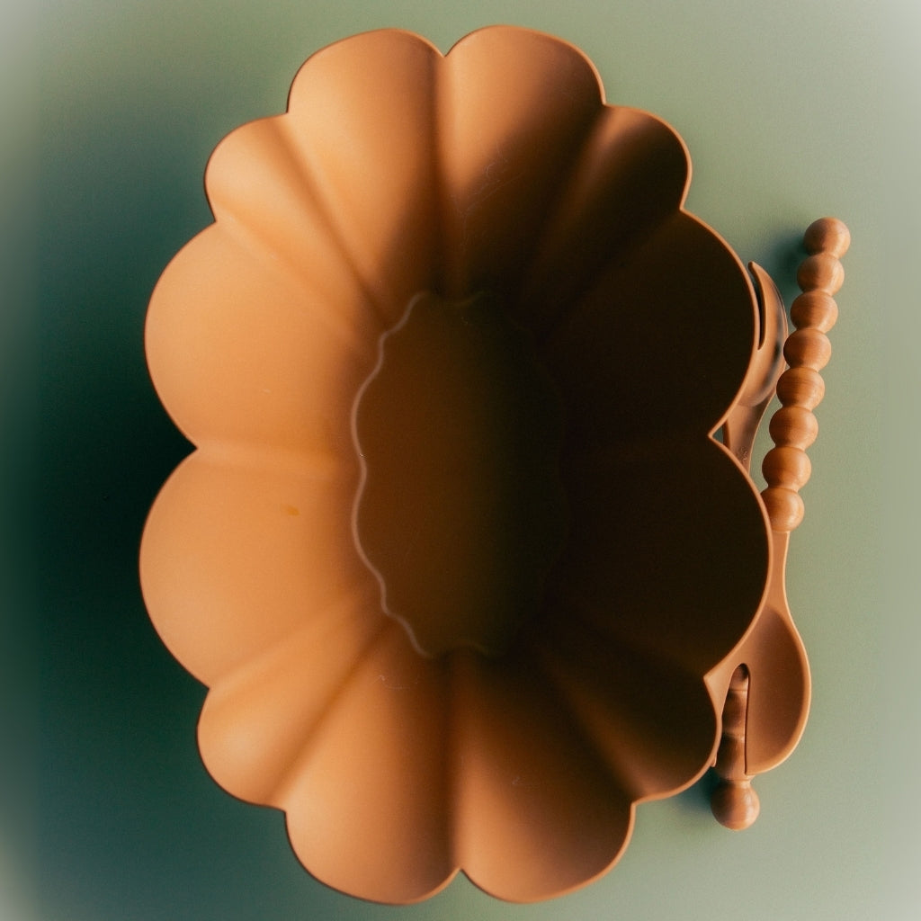 Cloud Serving Basket | Caramel
