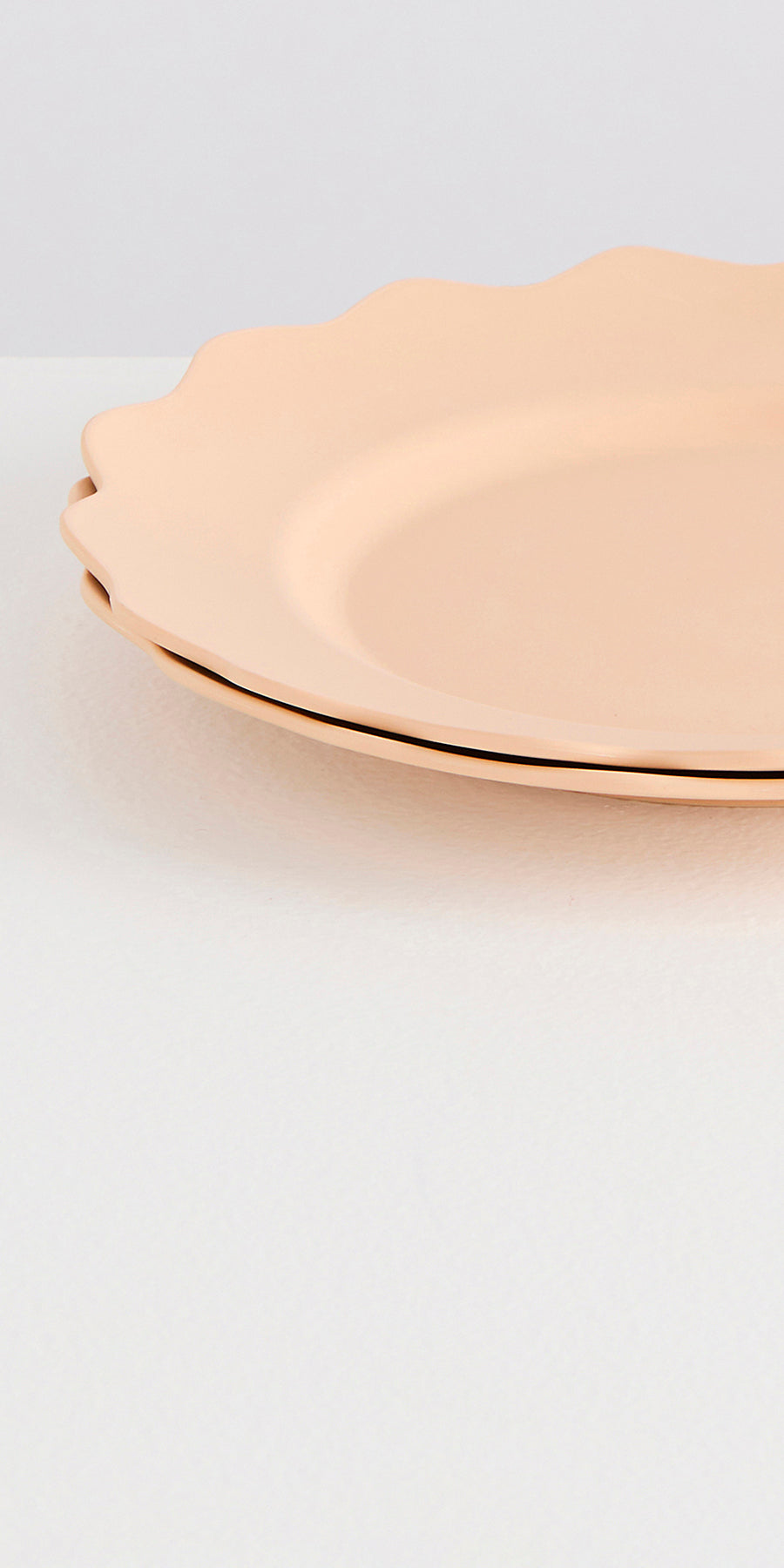 J ai Faim Dinner Plates Set of 2 Beige Maison Balzac