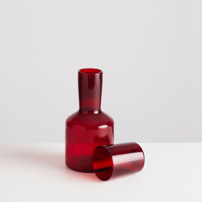 J'ai Soif Carafe & Glass | Rouge