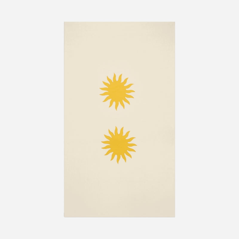 Le Soleil Tablecloth | Ivory & Yellow