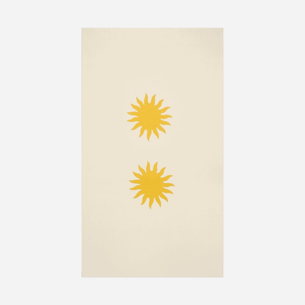 Le Soleil Tablecloth | Ivory &amp; Yellow