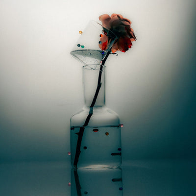 Madame Pomponette Carafe & Glass