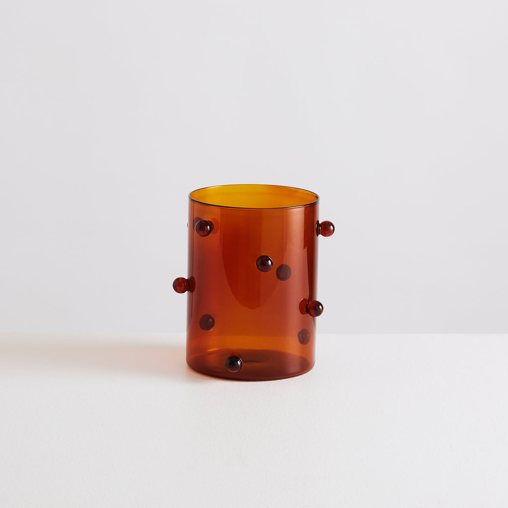 Pomponette Vase | Amber