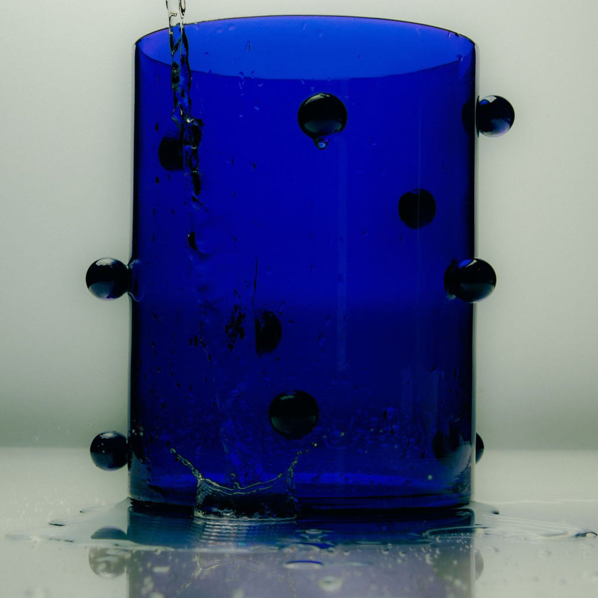 Pomponette Vase | Indigo